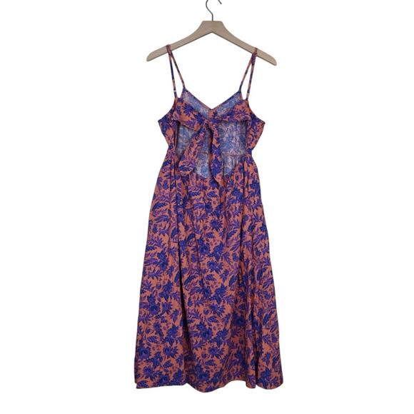 Universal Thread Womens S Sleeveless Tie-Back A-Line Midi Dress - Picture 3 of 10